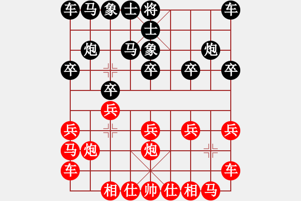 象棋棋譜圖片：玄機逸士［業(yè)6-2］ 先勝 奇峰［業(yè)6-1］ - 步數：10 