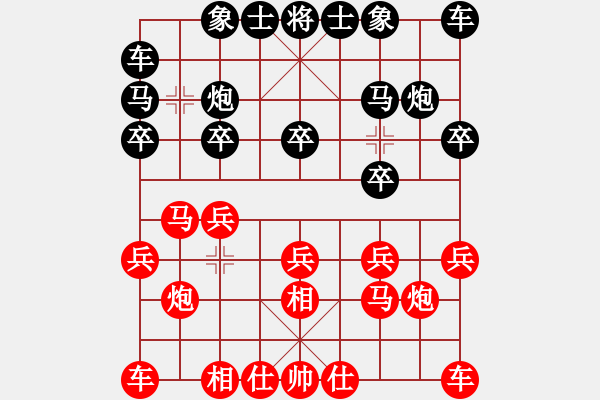 象棋棋譜圖片：jzrl(9星)-勝-風(fēng)再起時(9星) - 步數(shù)：10 