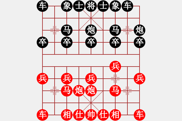 象棋棋譜圖片：心怡[522760878] -VS- 雷欣笛 [842706128] - 步數：10 