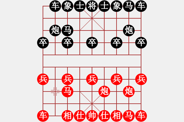 象棋棋譜圖片：芳棋(純?nèi)讼缕?[893812128] -VS- 海闊天空 [1094141678] - 步數(shù)：4 