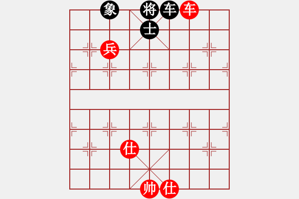 象棋棋譜圖片：車雙兵巧勝車士象全 - 步數(shù)：200 