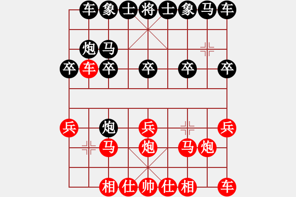 象棋棋譜圖片：對不起，沒有找到你輸入的編號對應(yīng)的棋局！ - 步數(shù)：10 