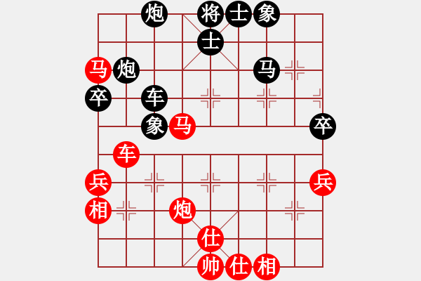 象棋棋譜圖片：蓮花一劍(初級)-勝-卡卡摸(5級) 2007年9月13日 20點(diǎn)32分.mxq - 步數(shù)：60 