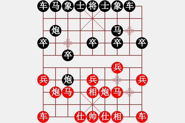 象棋棋譜圖片：sai7-1先勝只為有你7-1 20180921 - 步數(shù)：10 