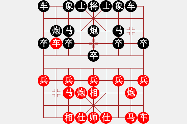 象棋棋譜圖片：紅燒雞翅膀(9級)-負(fù)-猴子稱霸王(8級) 優(yōu)良 - 步數(shù)：10 