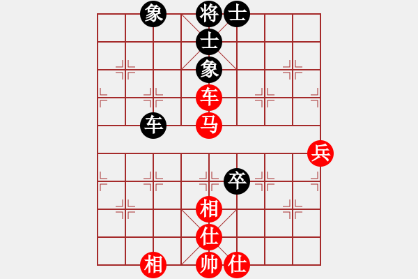 象棋棋谱图片：2018首届大观阑杯国裁赛贺进先胜黄耀东6 - 步数：77 