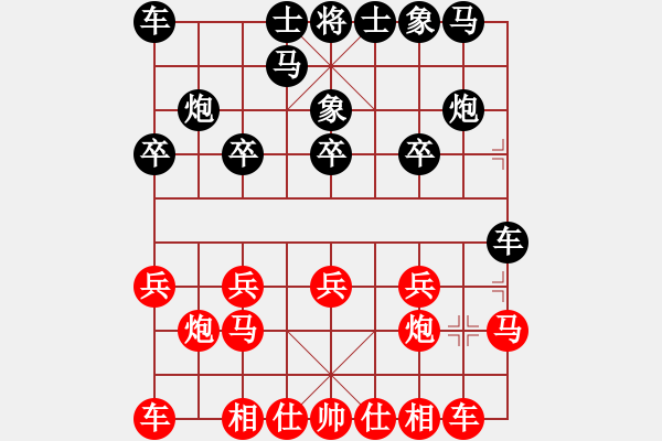 象棋棋譜圖片：bbboy002[紅] -VS- siniu2000[黑] - 步數(shù)：10 