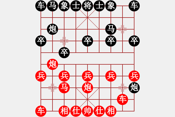 象棋棋譜圖片：NoName5 - 步數(shù)：10 