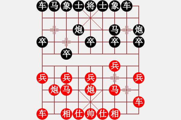 象棋棋譜圖片：太守棋狂先勝中棋交流中心王志斌業(yè)5-32018·12·24 - 步數(shù)：10 