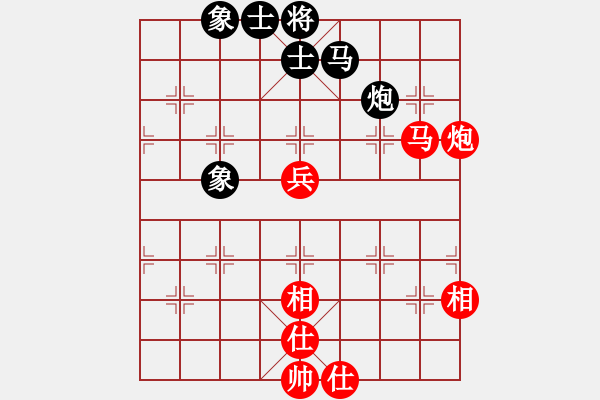 象棋棋譜圖片：下山王(月將)-和-成功豹(5段) - 步數(shù)：100 