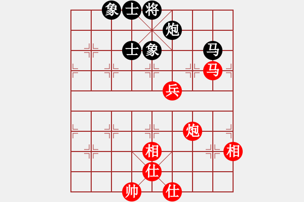 象棋棋譜圖片：下山王(月將)-和-成功豹(5段) - 步數(shù)：130 