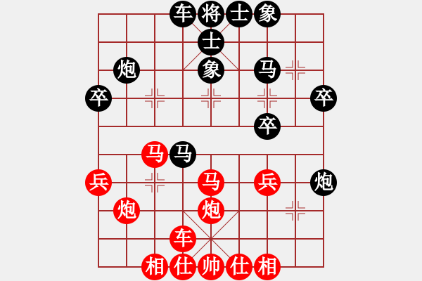 象棋棋譜圖片：南昌小糊涂(3段)-負(fù)-枰上度春秋(9段) - 步數(shù)：30 