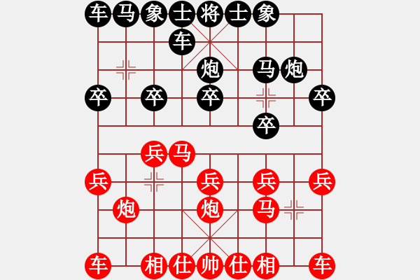 象棋棋譜圖片：第五輪 賈寶安先負(fù)樊博 - 步數(shù)：10 