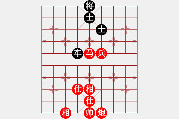 象棋棋譜圖片：炫鋒紅顏馨(地煞)-勝-左馬盤河狂(風(fēng)魔) - 步數(shù)：120 