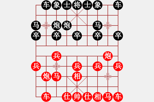 象棋棋譜圖片：大馬力[1145729325] -VS- 山 雞[759122344] 5 13 - 步數(shù)：10 