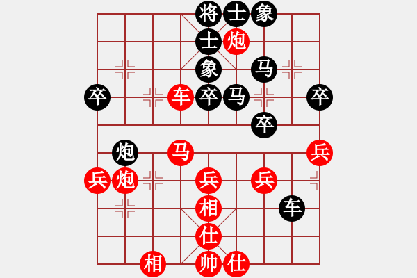 象棋棋譜圖片：手厚的一手(1段)-勝-東北阿梅(2段) - 步數(shù)：50 