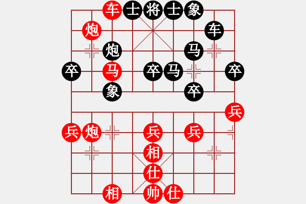 象棋棋譜圖片：手厚的一手(1段)-勝-東北阿梅(2段) - 步數(shù)：60 