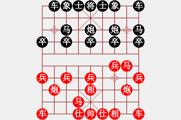 象棋棋譜圖片：拓石[1641763886] -VS- 雷欣笛[842706128] - 步數(shù)：10 