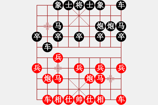 象棋棋譜圖片：臺(tái)北 王正鎧 和 白俄羅斯 柯棋斯基 - 步數(shù)：10 