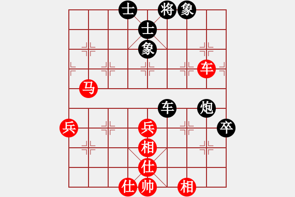 象棋棋谱图片：浙江省智力运动管理中心 唐思楠 和 黑龙江省社体与棋牌中心 王琳娜 - 步数：60 