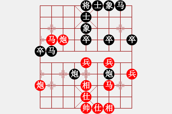 象棋棋譜圖片：lcprtyupi(6星)-負(fù)-luohanshi(8星) - 步數(shù)：40 