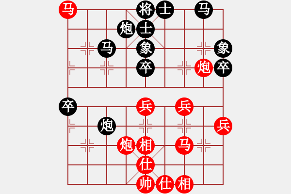 象棋棋譜圖片：lcprtyupi(6星)-負(fù)-luohanshi(8星) - 步數(shù)：50 