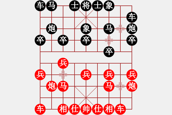 象棋棋譜圖片：戚文卿【先勝】lsjv(2014-8-21弈于大師網(wǎng)天天賽場) - 步數(shù)：10 