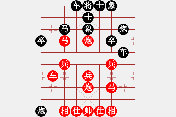 象棋棋譜圖片：22222222(將軍) 和 超強臺風康妮(大將軍) - 步數(shù)：30 