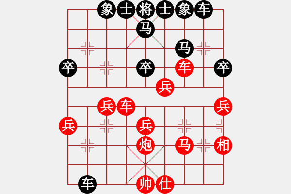 象棋棋譜圖片：凌河大鐵錘(9段)-勝-泰山之巔(9段)中炮過河車對(duì)后補(bǔ)列炮 - 步數(shù)：40 