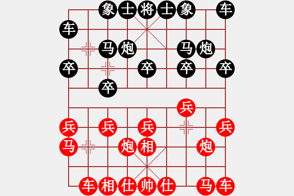 象棋棋譜圖片：精忠報國先勝戰(zhàn)神【芒果杯第三輪】.pgn - 步數(shù)：10 