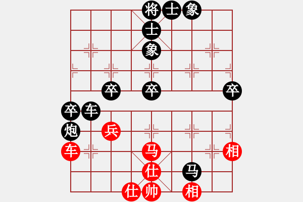 象棋棋譜圖片：中炮不進(jìn)兵對屏風(fēng)馬進(jìn)3卒 - 步數(shù)：60 