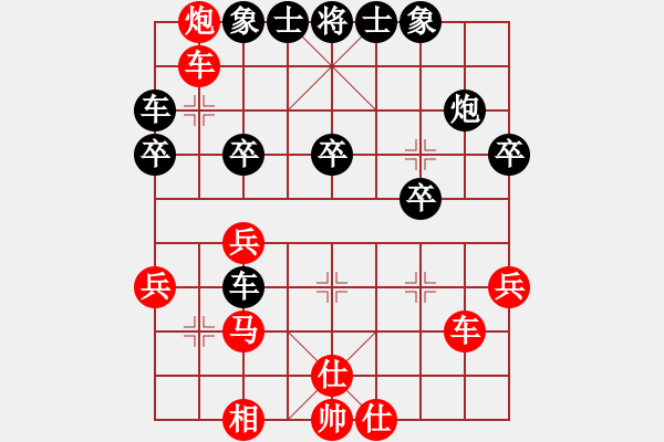 象棋棋譜圖片：旋風十三代(3段)-勝-弈林杰(4段) - 步數(shù)：30 