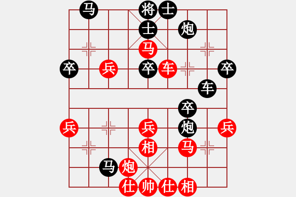 象棋棋譜圖片：阿狗狗(4星)-勝-純人上華山(9星) - 步數(shù)：40 