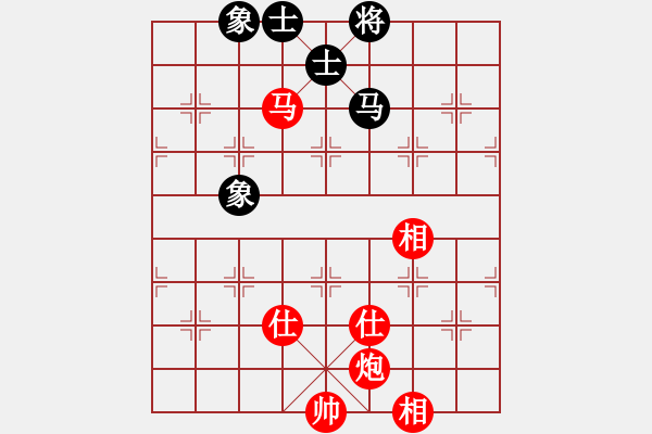 象棋棋譜圖片：第139局 馬炮例勝馬士象全 - 步數(shù)：10 