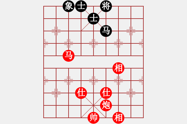 象棋棋譜圖片：第139局 馬炮例勝馬士象全 - 步數(shù)：11 