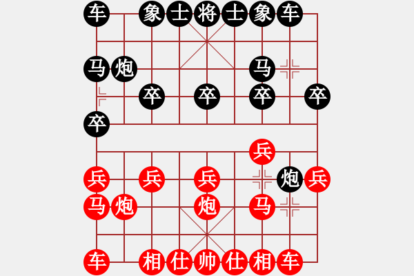 象棋棋譜圖片：北京張旭 先負(fù) 北京湯森棣 - 步數(shù)：10 