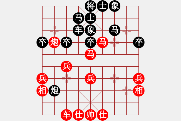 象棋棋譜圖片：四川 許文章 勝 黑龍江 何偉寧 - 步數(shù)：40 