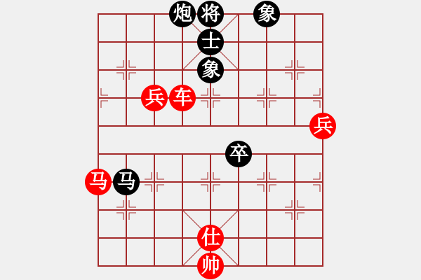 象棋棋譜圖片：開(kāi)封流量?jī)x表[黑] -VS- 小猴子[紅] - 步數(shù)：120 