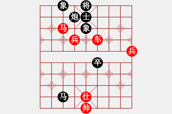 象棋棋譜圖片：開(kāi)封流量?jī)x表[黑] -VS- 小猴子[紅] - 步數(shù)：130 