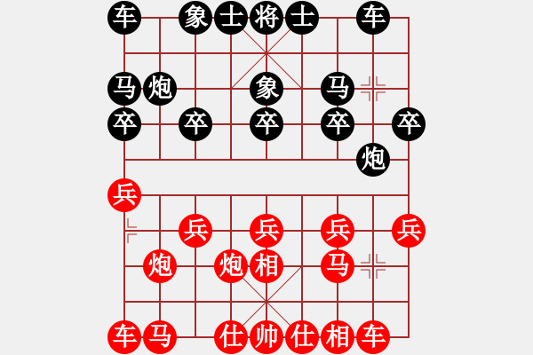 象棋棋譜圖片：胖子哥[1053869951] -VS- ‖棋家軍‖詩(shī)棋[892347242] - 步數(shù)：10 