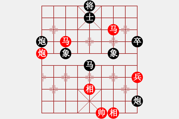 象棋棋譜圖片：過關(guān)不斬將(風(fēng)魔)-負(fù)-低調(diào)點(diǎn)好(9星) - 步數(shù)：100 