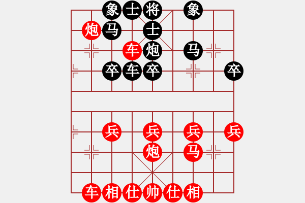 象棋棋譜圖片：; 15m 0s - 步數(shù)：32 