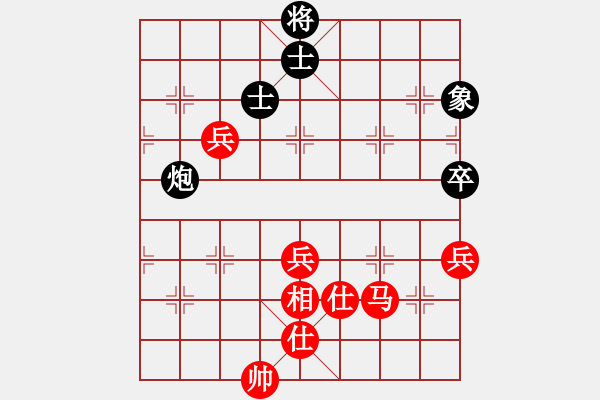 象棋棋譜圖片：勇敢的心[214077892] 勝 喜酷[283666304] - 步數(shù)：100 