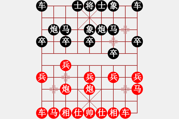 象棋棋譜圖片：bbboy002(1舵)-勝-woshilaoma(6舵) - 步數(shù)：10 