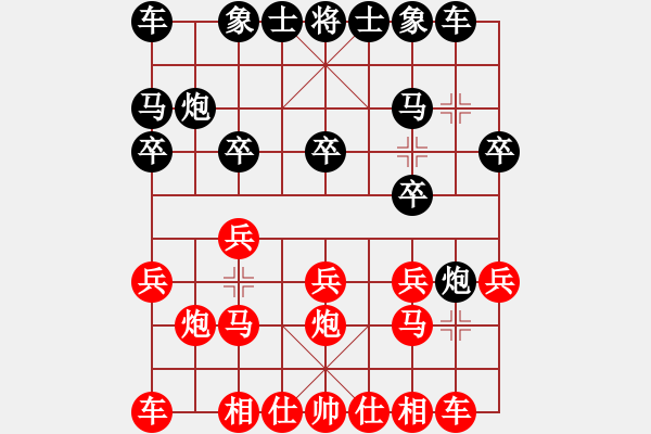 象棋棋譜圖片：芷昕(6星)-負(fù)-wlyq(9星) - 步數(shù)：10 