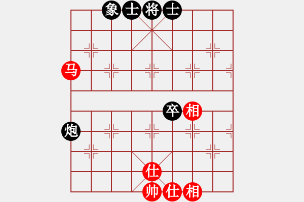 象棋棋譜圖片：05234802121紅和葬心〖過(guò)宮炮對(duì)進(jìn)左馬〗 - 步數(shù)：60 