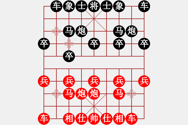 象棋棋譜圖片：gg-和棋-rr 2017-06-02 19_17_49.pgn - 步數(shù)：10 