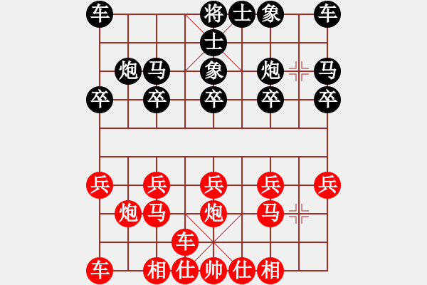 象棋棋譜圖片：橫才俊儒[292832991] -VS- 一切不重要了[990014639] - 步數(shù)：10 