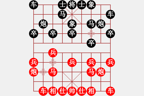 象棋棋譜圖片：第四輪 徐州董學(xué)武先勝鹽城馬小龍 - 步數(shù)：10 