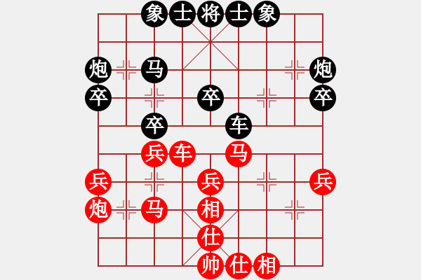 象棋棋譜圖片：劉明 先和 金松 - 步數(shù)：31 